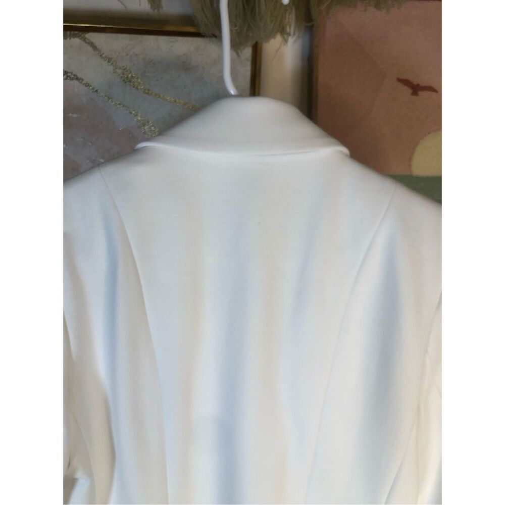 Express Womens Lined Notch Lapel Open Front Blaze… - image 4